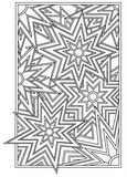 Download, print, color-in, colour-in Page 1 - Diamonds, Circles